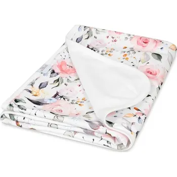 Dětská deka BabyMatex Dětská deka INES (75x100) RŮŽE