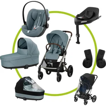 Kočárek CYBEX Akční set BALIOS S LUX Stormy Blue XL