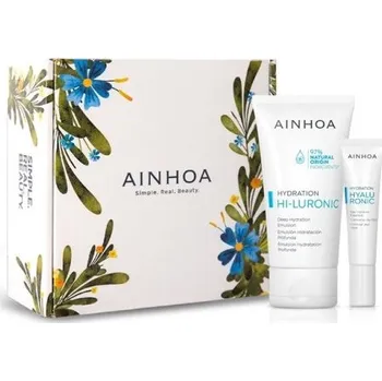 Kosmetická sada Ainhoa Hi-luronic Light Set - Emulze 50 ml + oční krém 10 ml Dárková sada