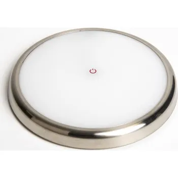 Příslušenství ke karavanu 12V LED světlo kulaté s dotykovým senzorem, O180xH18mm, 447 lumenů, 7W