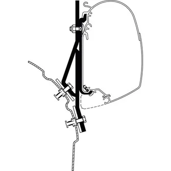 Markýza Thule adaptér pro TO 3200 - VW T4, 2 kusy.