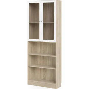 Ložnice Regál Bask 71760/23 dub sonoma/bílá