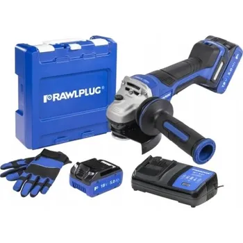 úhlová bruska Úhlová bruska Rawlplug 18V 125mm 2x5,0 Ah
