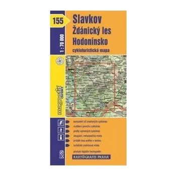 1: 70T(155)-Slavkov, Ždánický les (cyklomapa)