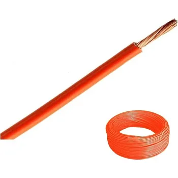 Auto elektroinstalace vodič CYA 0,75 oranžový/100m