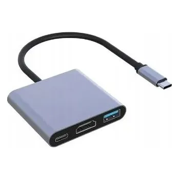 USB hub ADAPTÉR 3v1 HDMI USB 3.0 USB-C V1-HUB