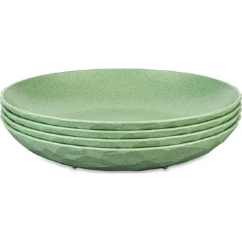 Talíř Koziol talíř hluboký CLUB 22cm (centimetry), listová zelená, sada 4 ks