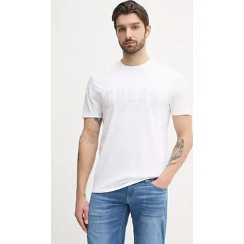 Pánská móda Bavlněné tričko Guess M5GI27.KBW41 bílá 00X, vel. L