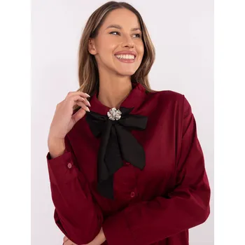 Dámská košile Košile DHJ KS 9236.92P bordó jedna velikost
