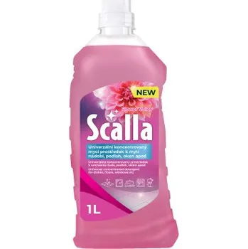 Čistič podlahy Scalla univerzální čistič Flower Volley růžový, 1 l