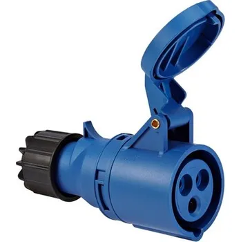 Elektrická zásuvka 3-pólová zásuvka prodlužovacího kabelu CEE 230 V IP44