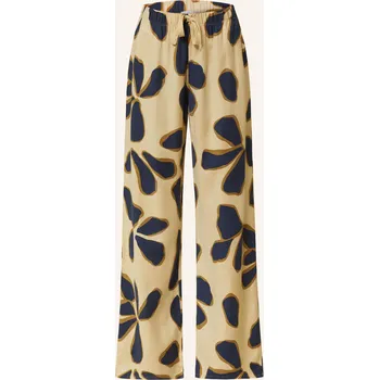 Dámské kalhoty Hanro Dámské Pohodlné Domácí Kalhoty Urban Casuals Se Lnem,...