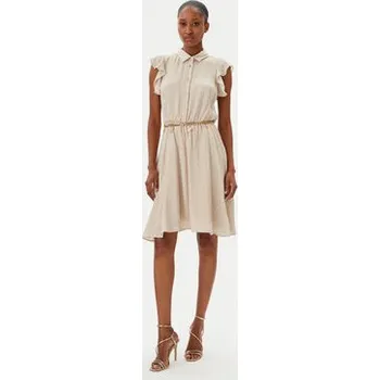 Dámské šaty Fracomina Každodenní šaty FR25SD1011W774J7 Béžová Regular Fit L