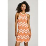Pepe Jeans Dámské šaty ORIANA DRESS Barva: oranžová, Velikost: L