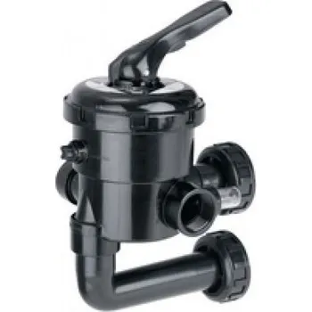 Bazénová filtrace Astralpool Šesticestný ventil boční, 63 mm, bajonet, filtrace UVE