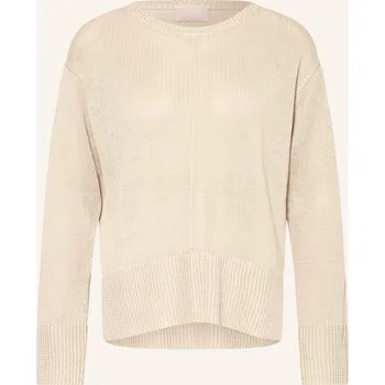 Dámský svetr Hemisphere Dámský Lněný Svetr, krémová, 38