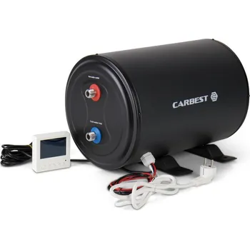 Nerezový dřez Zásobník bojleru, 10l ocelový, černý, 12/230V, 200W