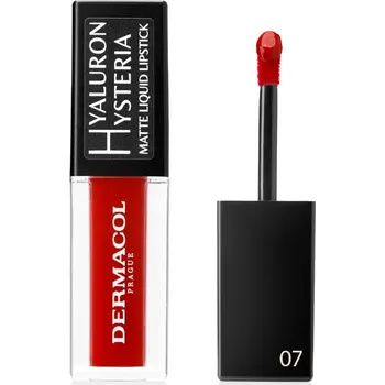 Rtěnka Dermacol Hyaluron Hysteria Matná tekutá rtěnka - 07 h