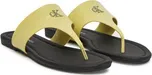 Calvin Klein Jeans Žabky Flat Sandal Toepost Mg YW0YW01691 Zelená 41