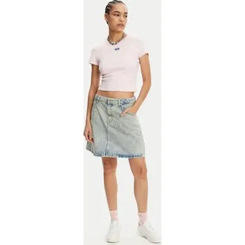 Dámská sukně HUGO Džínová sukně Gami 50534755 Modrá Regular Fit S