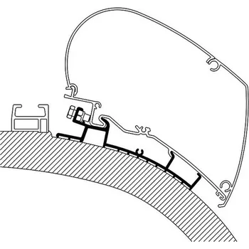 Markýza Adaptér pro markýzu Omnistor - Carthago Chic 450cm (centimetry)