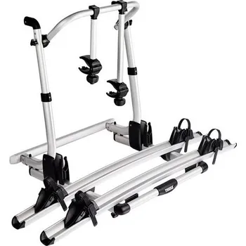 Příslušenství ke karavanu Hliníkový zadní nosič Omni-Bike Excellent Short pro elektrokola vhodný pro 2 kola