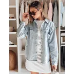 Dámská modrá oversize džínová bunda BLUEDIVA TY4900 Velikost: L