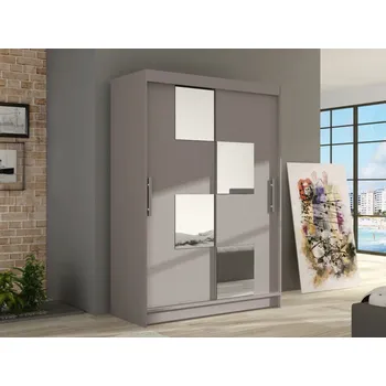 Šatní skříň Skříň s posuvnými dveřmi Ada III, Barva: kašmír, Osvětlení: bez osvětlení MIRJAN 5903211404610