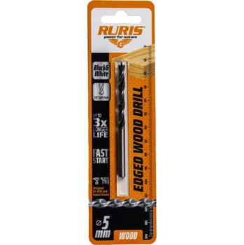 Vrták RURIS Vrták do dřeva 5 mm