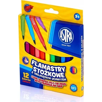 Sada barevných Fixy fixů Astra popisovače pro děti fixy pro děti Astra 12 ks
