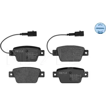 Brzdová destička Sada brzdových destiček, kotoučová brzda MEYLE 025 237 1418
