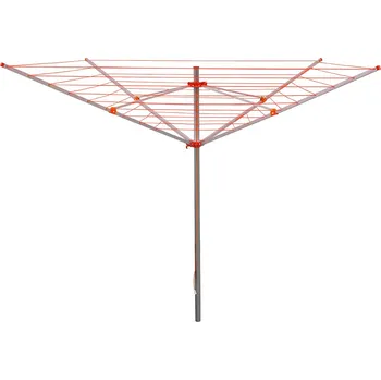 Sušák na prádlo Erga Garden 5000 ERG-SEP-10SUSOGRGAR50 stříbrný/červený