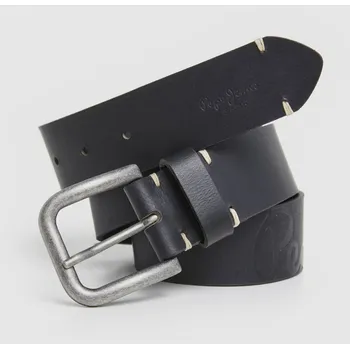 Opasek Pepe Jeans Pánský pásek TRISTAN BELT Barva: černá, Velikost: 90