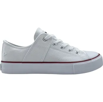 Dámské tenisky Dámská volnočasová obuv Lotto PEYTONE 36 Bílá, Červená