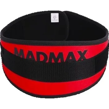 Opasek na cvičení Fitness opasek MadMax Simply the Best MFB421 Red XS