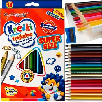 Kresba Sada pastelek pastelky , 18 barev