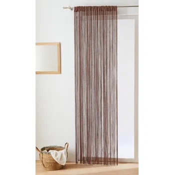 Závěs Blancheporte Provázkový závěs čokoládová 15x240 cm