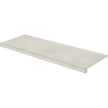 Stavebniny RAKO Extra DCFVD720, schodovka, slonová kost, matná, reliéfní, 30 x 120 x 0,9 cm