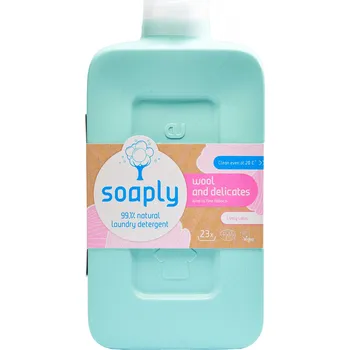 Prací gel Soaply | Prací gel na jemné prádlo s vůní lotosového květu v bio kvalitě pro šetrné praní - 1 l