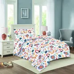 Jahu Bavlněné povlečení 140x200 + 70x90 cm - Folklor