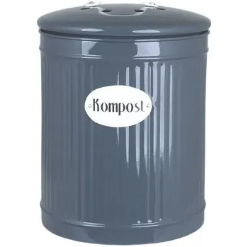 Kompostér Plechový kompostér Natur Avfall Blue 25x17 cm