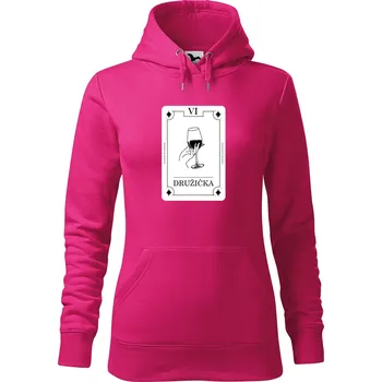 Pánská mikina Dámská mikina Družička tarot Velikost (žena): M, Vyberte barvu: Purpurová