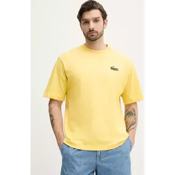 Tričko Lacoste žlutá barva, TH2745 11X, vel. XS