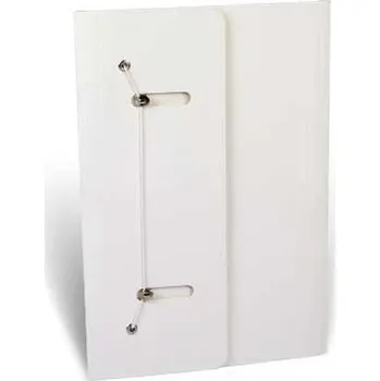 Školní DESKY s gumou na dokumenty, pro OSOBNÍ SPISY, na HÁČKY, bílé Unipap