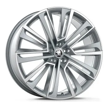 Alu kolo Škoda Alu kolo Aquarius 21" Enyaq - stříbrná metalíza- ET42