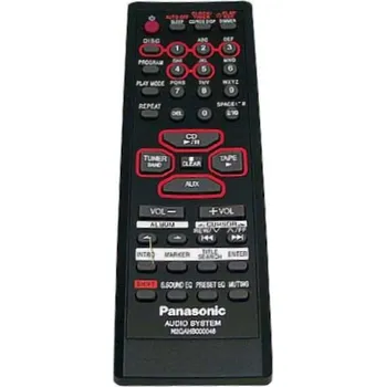 Dálkový ovladač PANASONIC N2QAHB000046 - kompatibilní značkový dálkový ovladač General