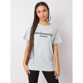 Dámské tričko Tričko 157 TS 6449.50P šedá M