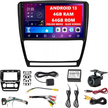 Autorádio Autorádio Android 13 Škoda Octavia 2 2004-2013 Android Auto CarPlay BT 4GB/64GB