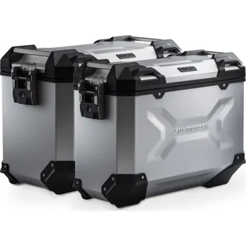 Zavazadlo na motocykl TRAX ADV sada kufrů. Stříbrné. 45/37 l. Voge DS900X (23-).