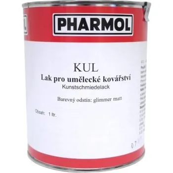 barva na kov PHARMOL Černá matná barva - lak pro umělecké kovářství Kul Schwarz matt, 1 litr